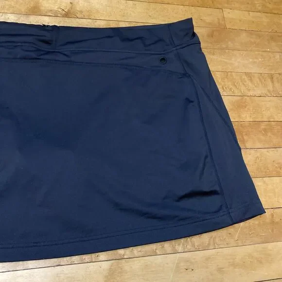 Eddie Bauer Sport Skirt Women’s Size XXL Stretch Spandex Back Zip Pocket - Picture 10 of 12